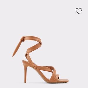 BNIB Aldo Kiliwen Strappy Heel - 7.5 Cognac